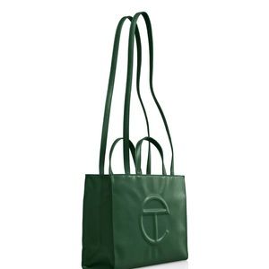 Medium Dark Olive Telfar Shopping Bag